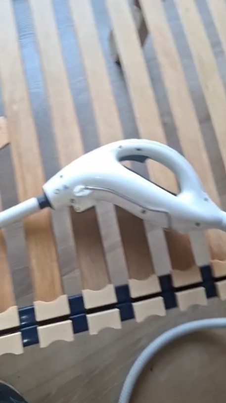 Nettoyeur vapeur professionnel utilisé lors d'un traitement anti-punaises de lit